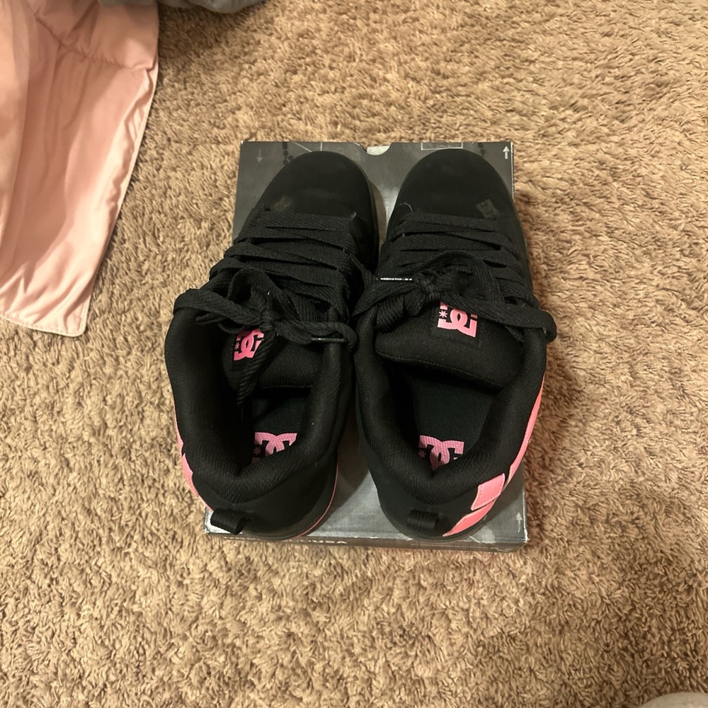 Dc pink shoes size 8.5